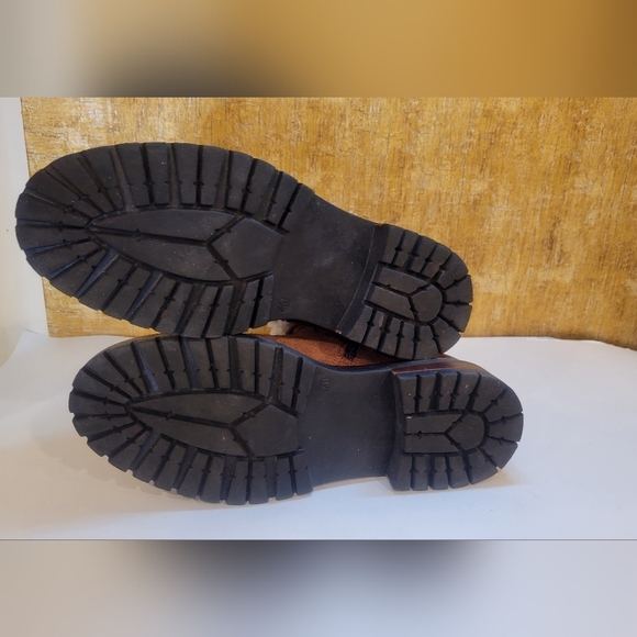 Shearling Cuff Ankle Boots Celtic & Co Women's Size 40 - Picture 9 of 11